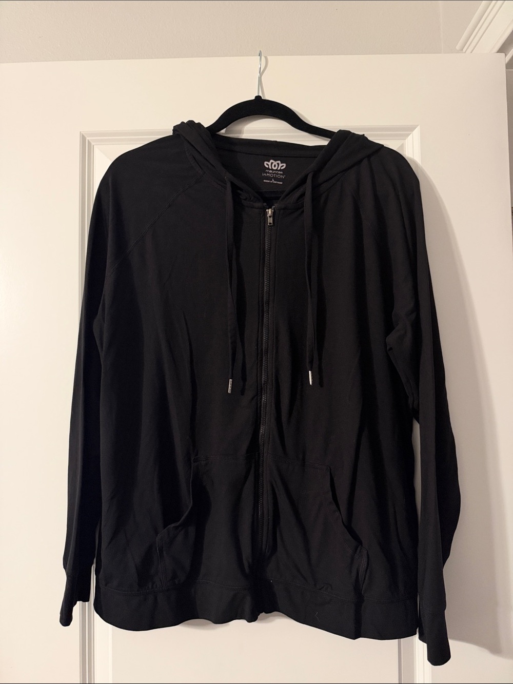 Maurices Black Zip Front Hoodie
